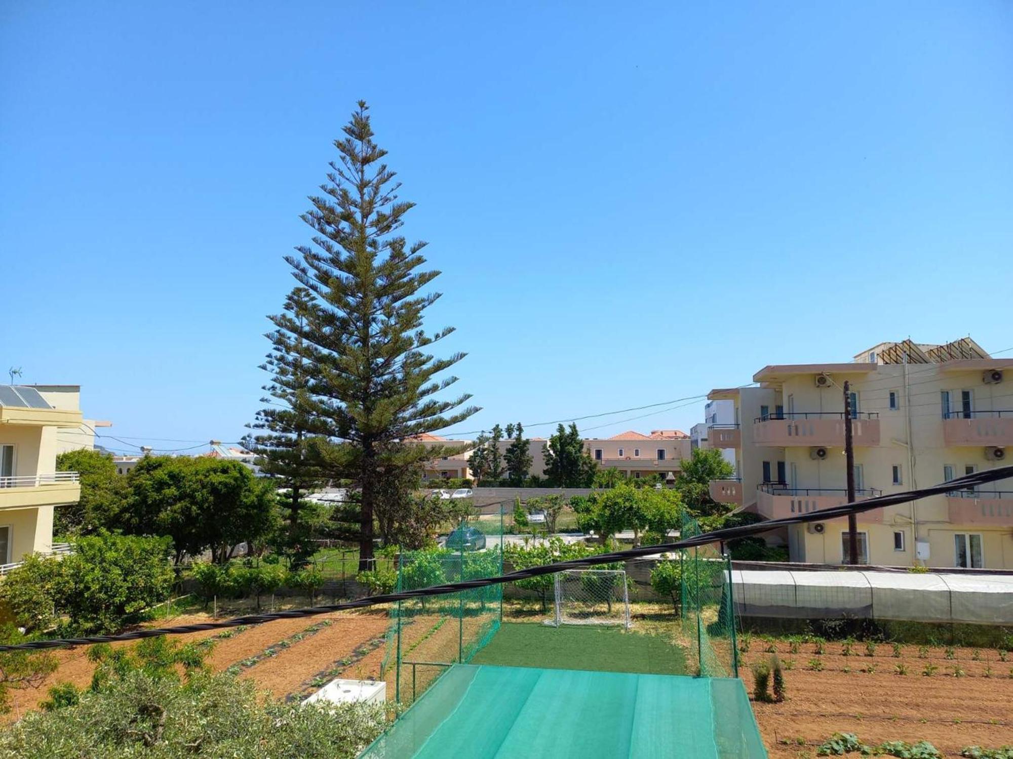 Litinas Apartments With Pool Agia Marina Exterior foto